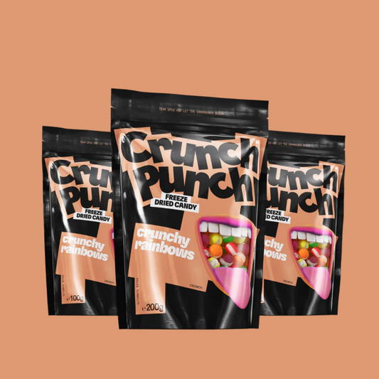 Crunch Punch: Freeze-Dried Crunchy Rainbows (200g)