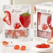 Frukt Godis - Strawberry 68g