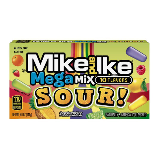 MIKE & IKE - Sour mega mix 10flavors 120g