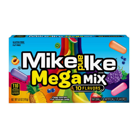 MIKE & IKE - mega mix 10flavors 141g