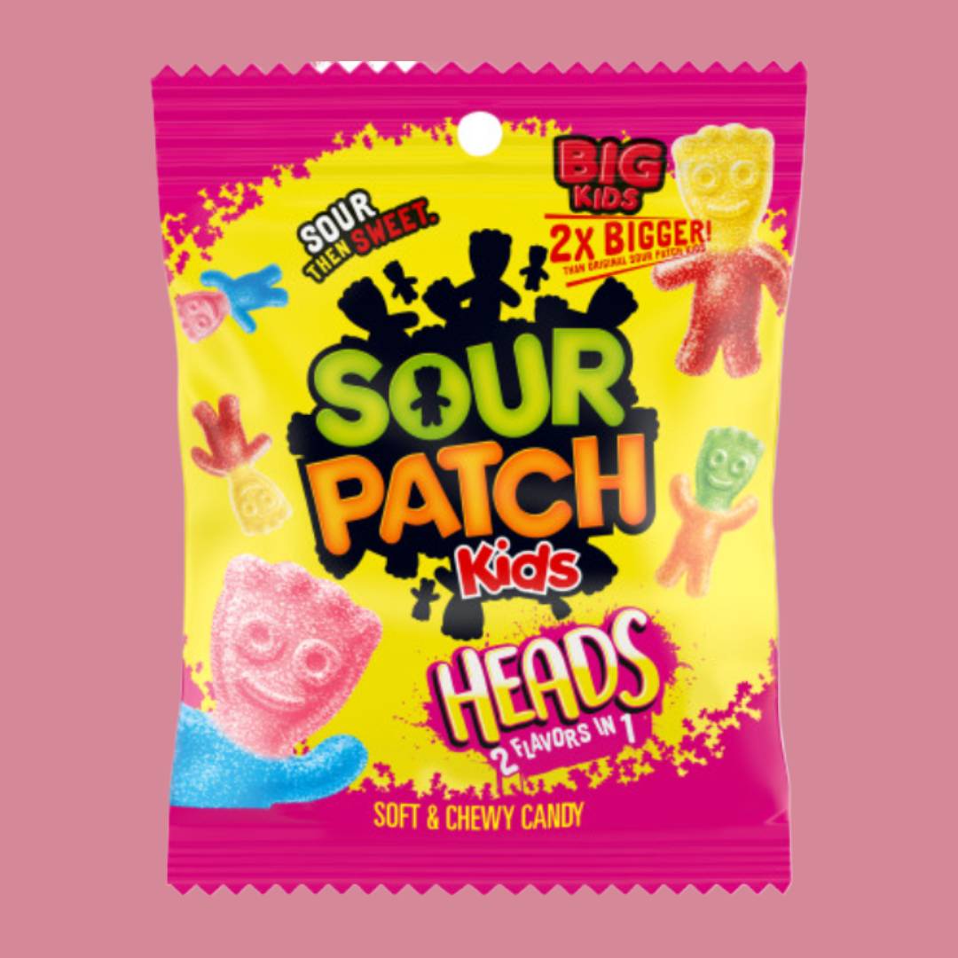 SOUR PATCH KIDS - HEADS big kids 140g