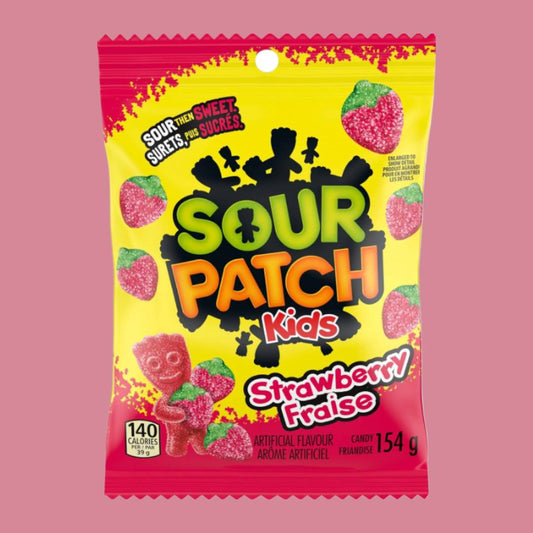 SOUR PATCH KIDS - strawberry 102g