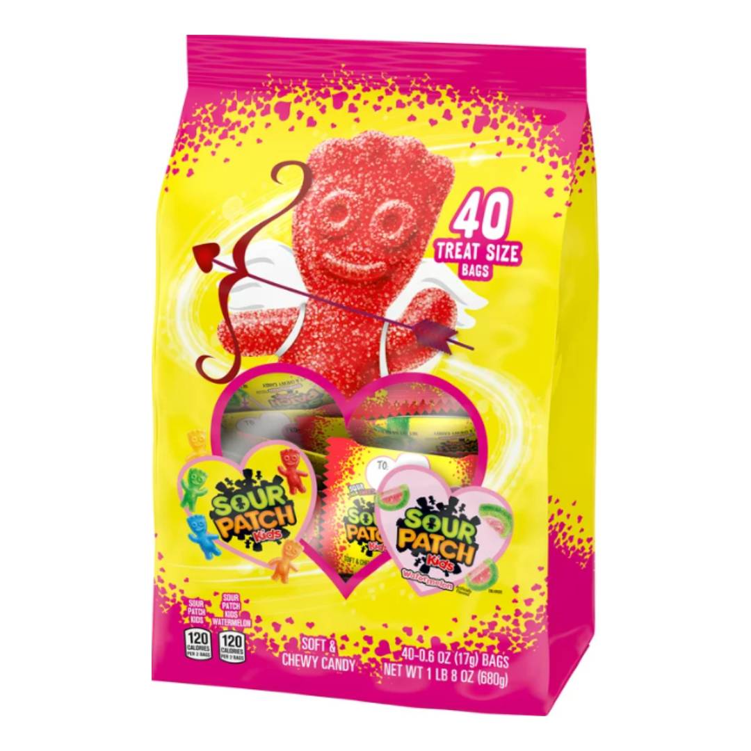 SOUR PATCH KIDS - 40 treat size bags 680g