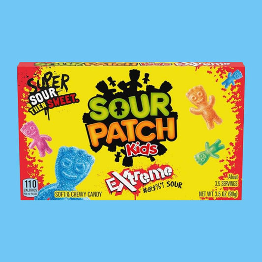SOUR PATCH KIDS - extreme sour chewy candy 99g