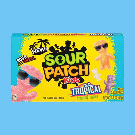 SOUR PATCH KIDS - tropical chewy candy 99g