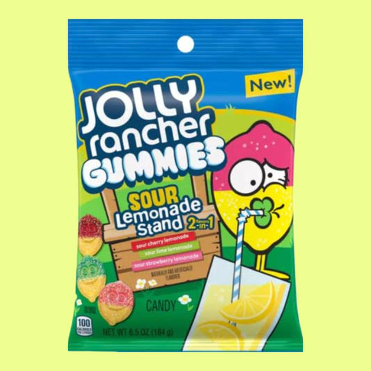 JOLLY RANCHER Gummies - sour lemonade 184g