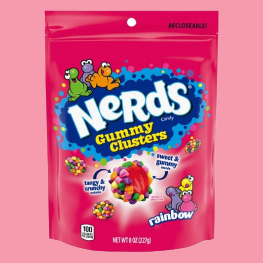 NERDS - rainbow gummy clusters 227g